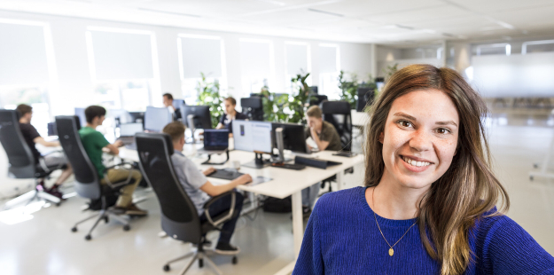Medewerker op kantoor